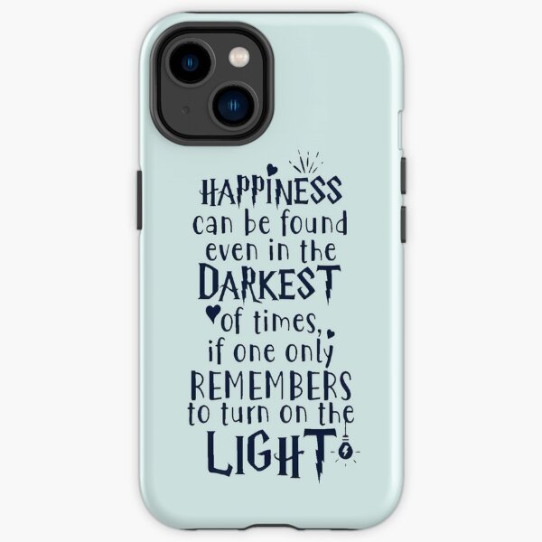 Happyness quote  iPhone Tough Case