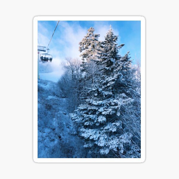 Ski Lift Sticker