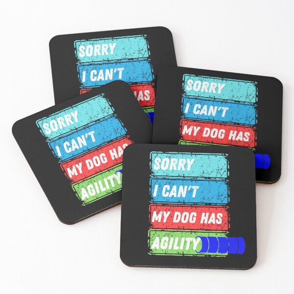 Item preview, Funny Dog Agility - Sorry I can't my dog has agility designed and sold by Just4doglovers.
