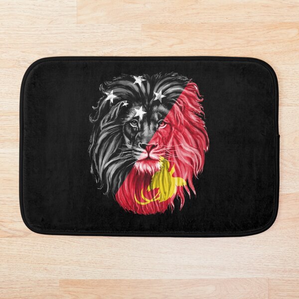 Artikelvorschau, papua new guinea - Lion Flag Of Papua New Guinea - Gift For Papua New Guinean From Papua New Guinea entworfen und verkauft von Fun-World.