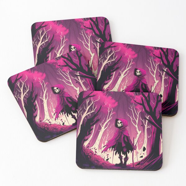 Item preview, Quirky Magenta Skeleton designed and sold by TheArtfulAllie.