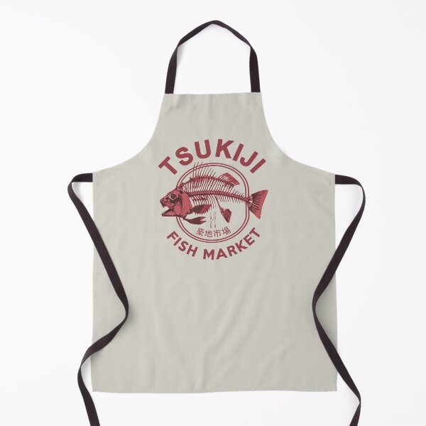 Item preview, Tokyo Tsukiji Fish Market Vintage Japan designed and sold by IronEcho.
