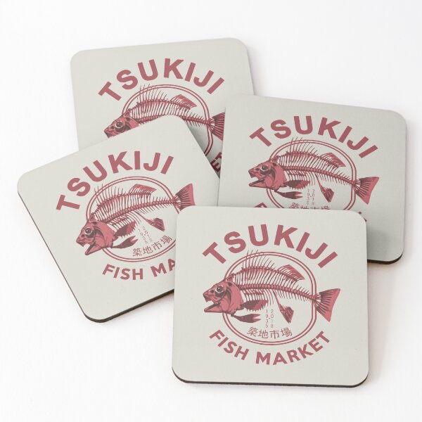 Item preview, Tokyo Tsukiji Fish Market Vintage Japan designed and sold by IronEcho.