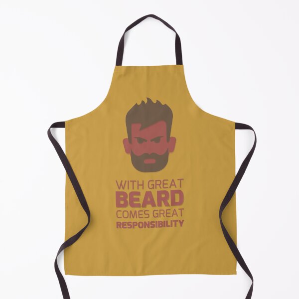 Item preview, With great beard, comes great responsibility designed and sold by bubbliciousart.