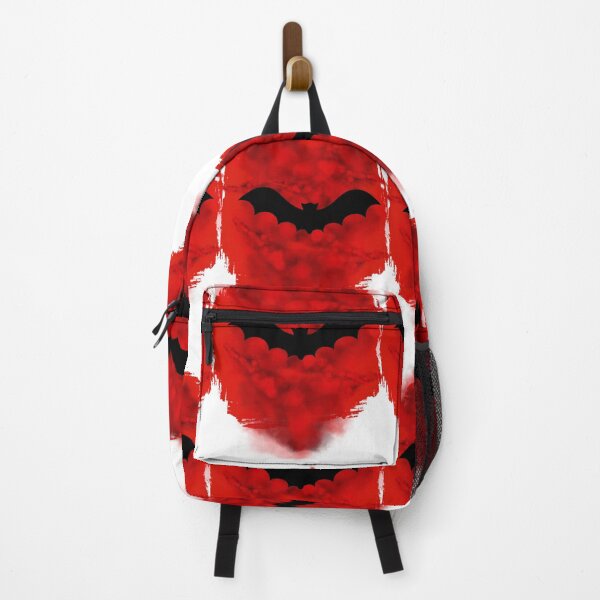 Item preview, Red and black bat design designed and sold by talessia.