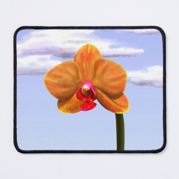 Item preview, Charmy orange orchid designed and sold by anycolorart.