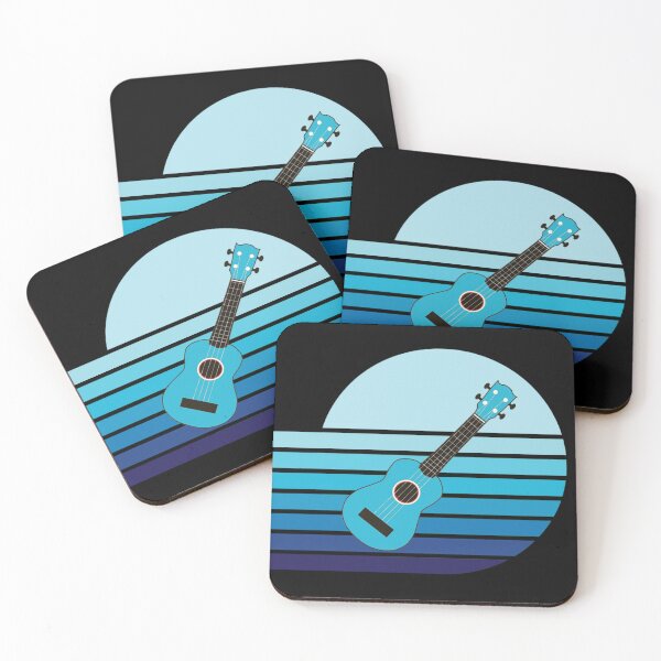 Item preview, Ukulele - retro stripes designed and sold by piesdesignart.