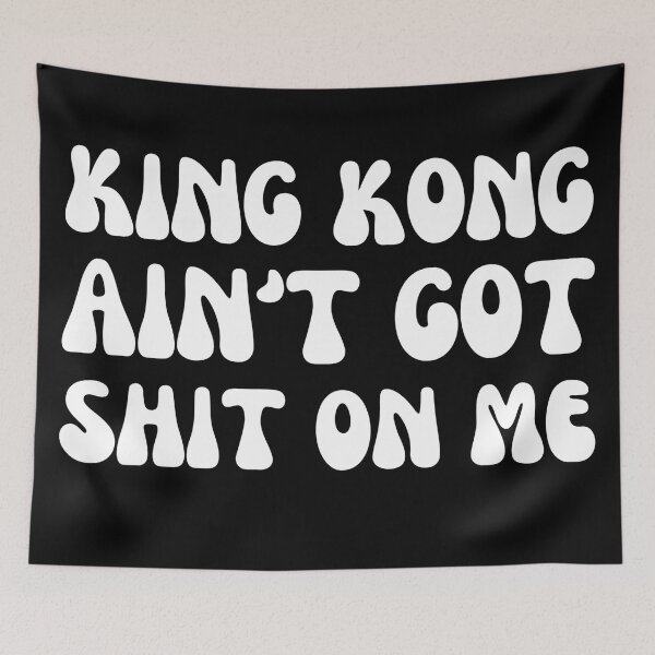 Item preview, Kong-White designed and sold by DrawingAndText.
