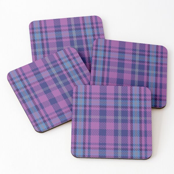 Item preview, Purple and blue Plaid Pattern Tartan designed and sold by Apkdesigner.