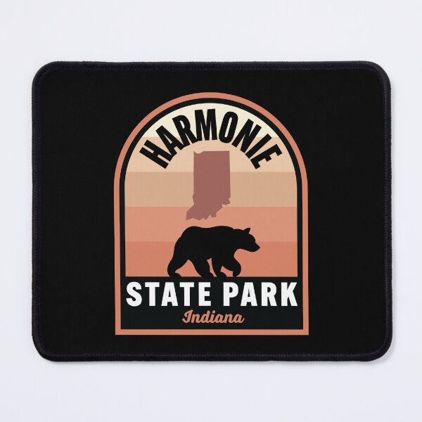 Item preview, Harmonie State Park IN Bear designed and sold by HalpinDesign.