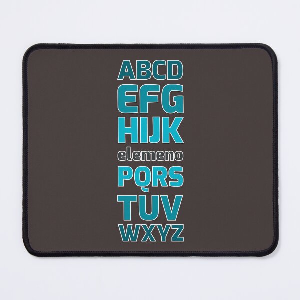 Item preview, ABC elemeno  designed and sold by bubbliciousart.