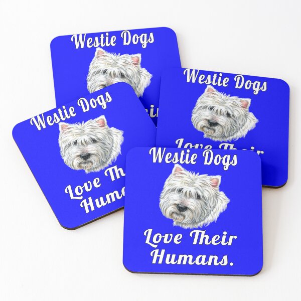 Item preview, Westie Dog Owner Gifts Westie Dogs Love Their Humans designed and sold by fantasticdesign.