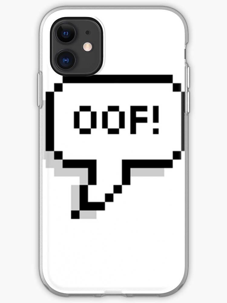 Oof Roblox Iphone Case Cover By Dragracestan Redbubble - oof roblox meme stickers redbubble
