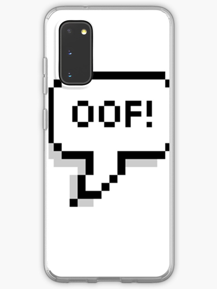 Oof Roblox Case Skin For Samsung Galaxy By Dragracestan Redbubble - roblox device cases redbubble