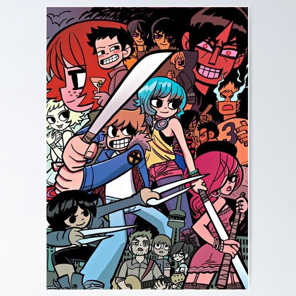 Scott Pilgrim Posters for Sale