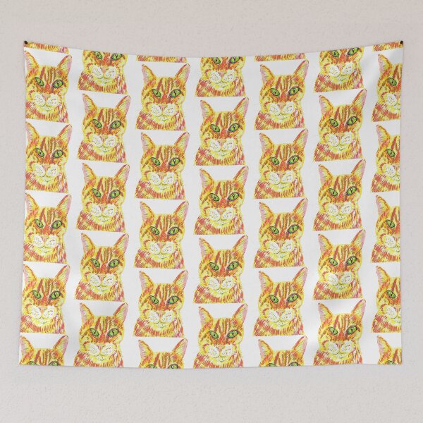 Item preview, Ginger cat tabby pet Tiger of felines designed and sold by MiowandMolly.