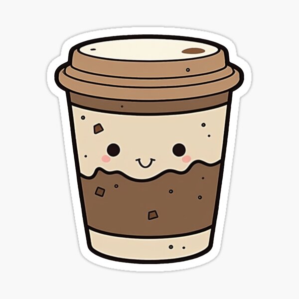 Coffee Cup Logo, Cute Coffee Cup Cartoon line art colorful Vector  Illustration, Coffee cup icon design, Flat carton style, and Food and drink  icon - MasterBundles