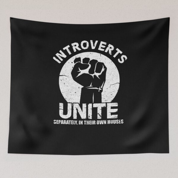 Item preview, Introverts unite separately in your own homes designed and sold by peterArt22.