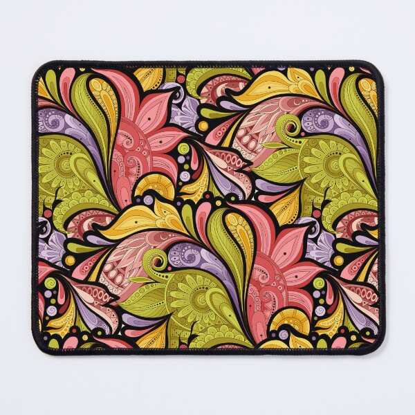 Item preview, Floral Pattern in Paisley Garden Indian Style designed and sold by lissantee.