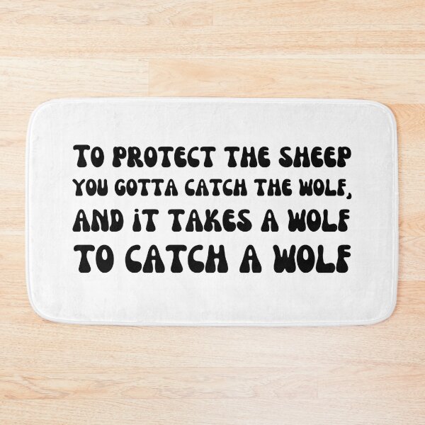 Item preview, Wolf-Black designed and sold by DrawingAndText.