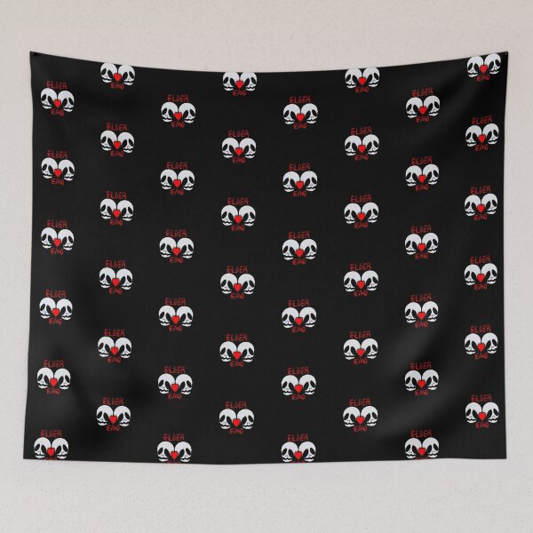 Item preview, Elder Emo Skulls Illustration - Transparent designed and sold by MagicStickerz.