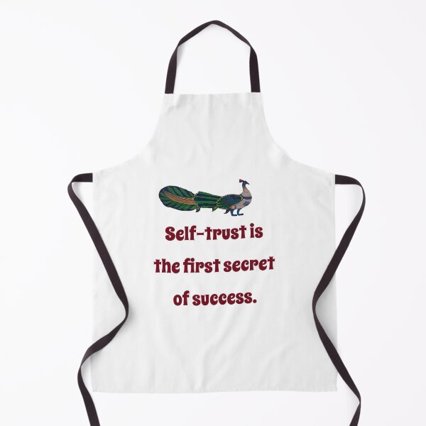 Item preview, Self-Trust Is The First Secret - Confidence Quote designed and sold by CrankyOldDude.
