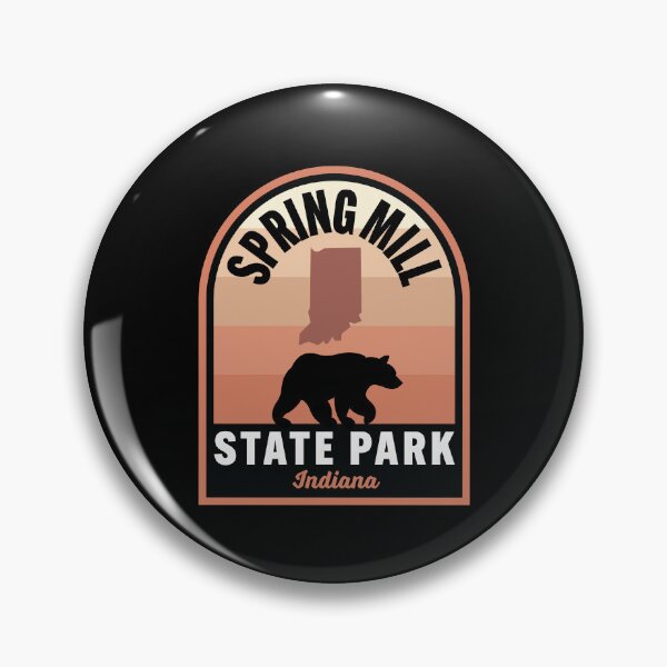 Artikelvorschau, Spring Mill State Park IN Bear entworfen und verkauft von HalpinDesign.
