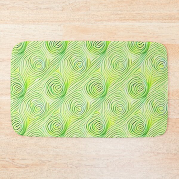 Item preview, Spring Grass Swirls designed and sold by SquishStitches.