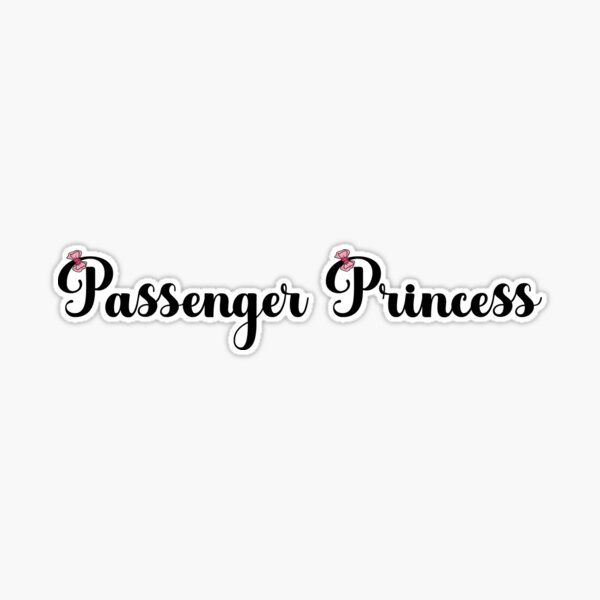 Passenger Princess Sticker Sheet – mewmovement