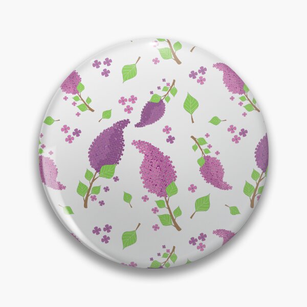 Item preview, pattern branches of lilacs, petals and leaves designed and sold by YuYuKoroleva.