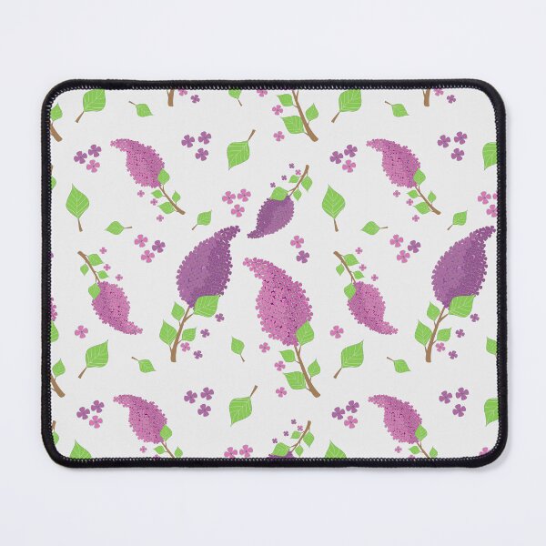 Item preview, pattern branches of lilacs, petals and leaves designed and sold by YuYuKoroleva.