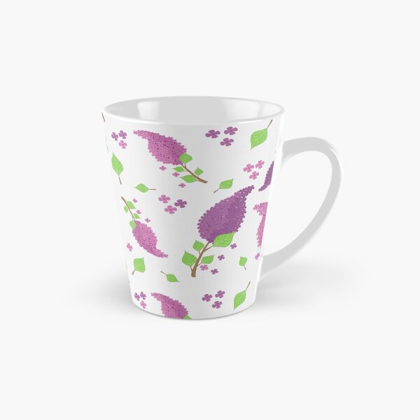 Item preview, pattern branches of lilacs, petals and leaves designed and sold by YuYuKoroleva.