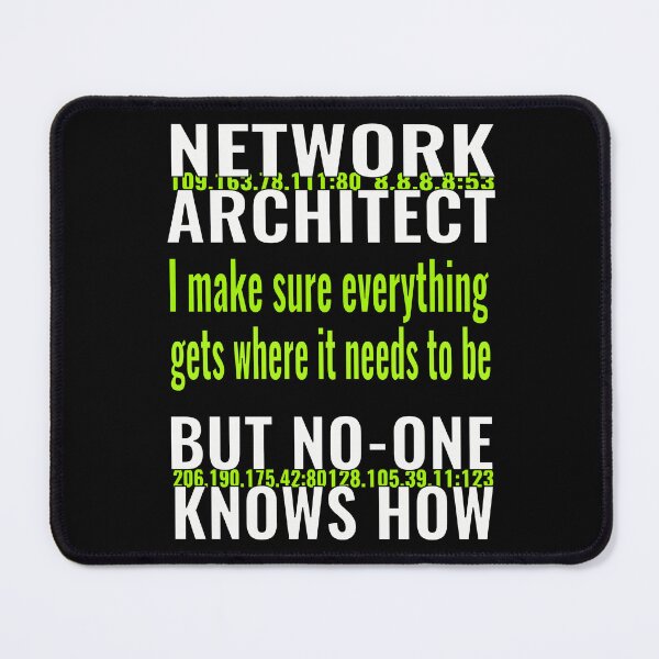 Item preview, network architect funny  designed and sold by CottagePop.