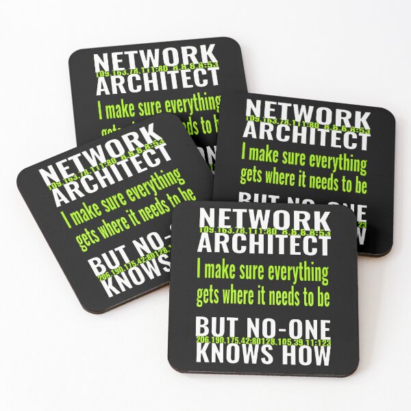 Item preview, network architect funny  designed and sold by CottagePop.