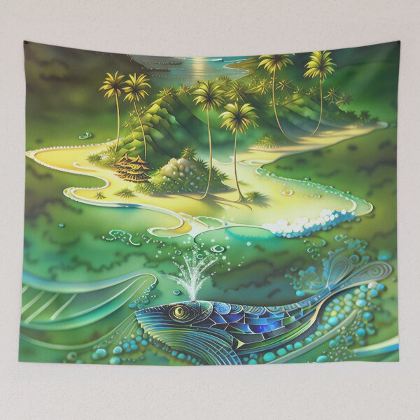 Item preview, whales own private island designed and sold by sunnthreads.