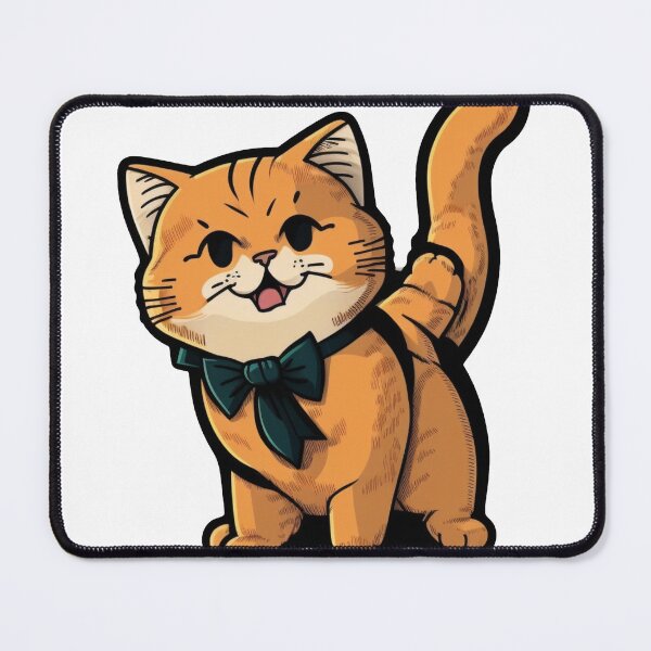 Item preview, Ginger Cat Bowtie designed and sold by amtstickers.