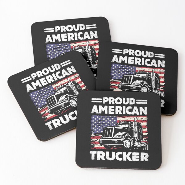 Item preview, Proud american trucker grunge USA flag designed and sold by Majesticoo.