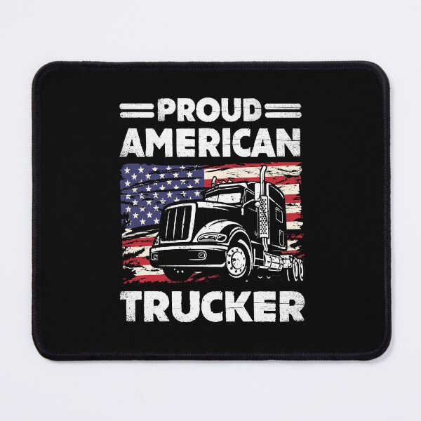 Artikelvorschau, Stolzer amerikanischer Trucker-Grunge-USA-Flagge entworfen und verkauft von Majesticoo.