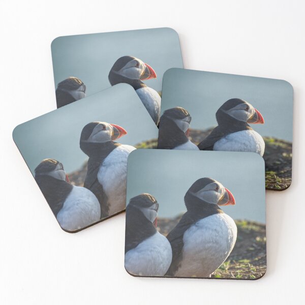Item preview, A pair of puffins. designed and sold by sandyprints.