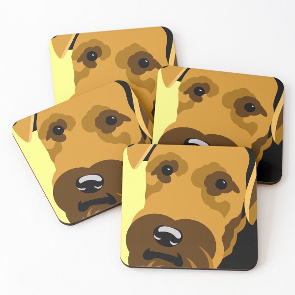Item preview, Airedale Terrier Vector Art designed and sold by studioart.