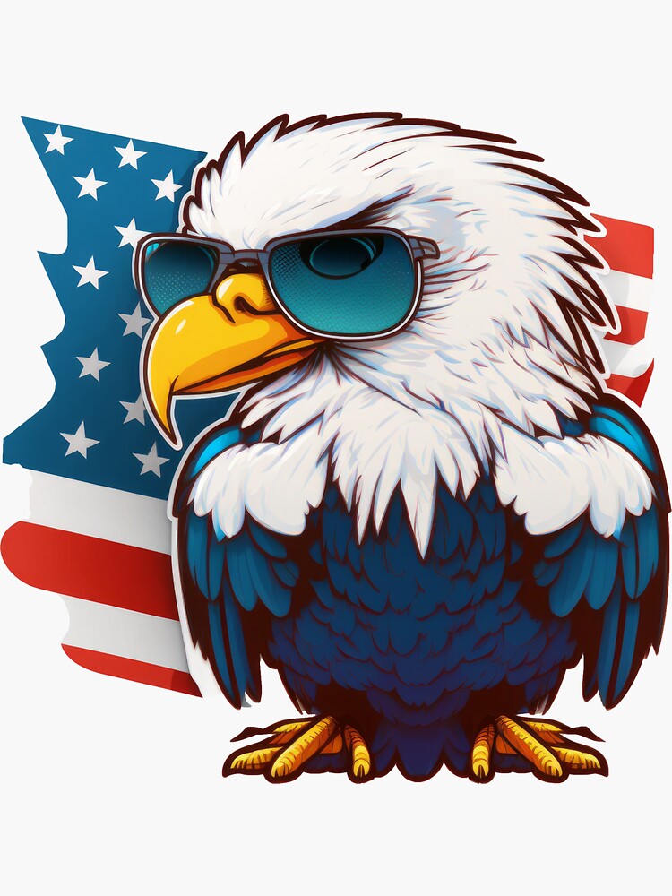 Eagle with hot sale sunglasses