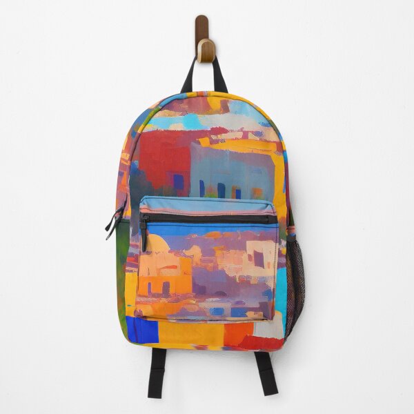Item preview, Essaouira City Rooftops designed and sold by Sowari-Pillows.