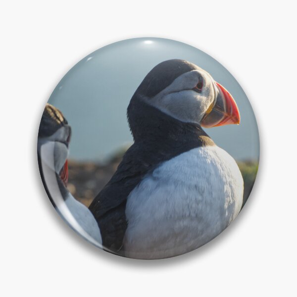Item preview, A pair of puffins. designed and sold by sandyprints.