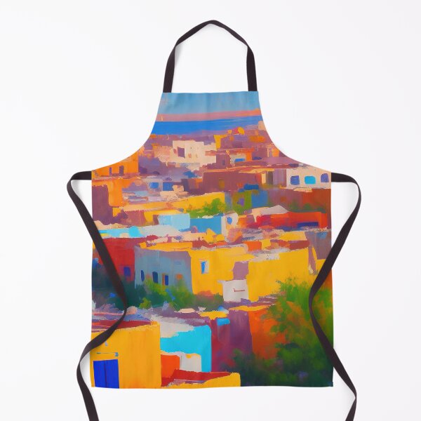 Artikelvorschau, Dächer der Stadt Essaouira entworfen und verkauft von Sowari-Pillows.