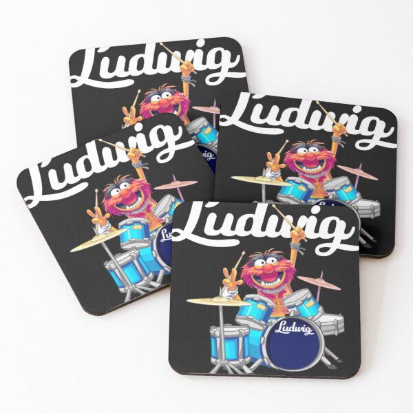 Item preview, The Muppet Show Animal Playing Ludwig Drums designed and sold by ALLISON214.