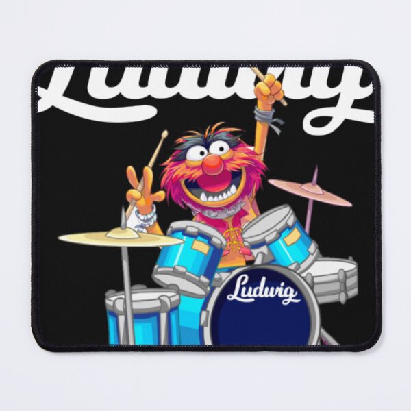 Item preview, The Muppet Show Animal Playing Ludwig Drums designed and sold by ALLISON214.