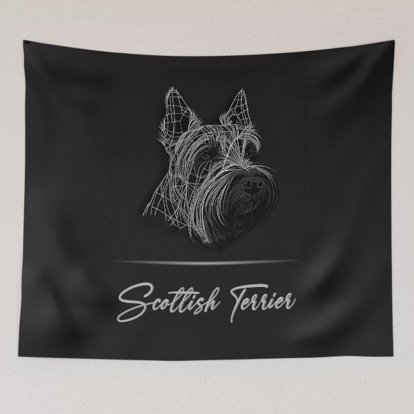 Item preview, Scottish Terrier Portrait designed and sold by Best-Breeds.