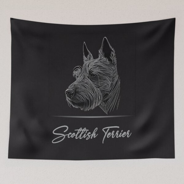 Item preview, Elegant Scottish Terrier designed and sold by Best-Breeds.