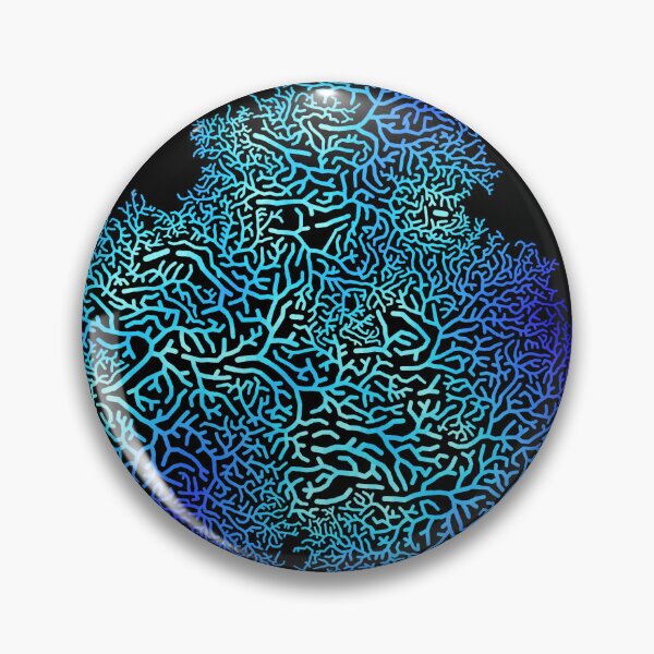 Item preview, Hyphae Blue designed and sold by Mary Holstege.
