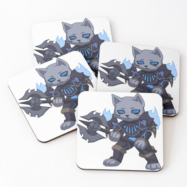 Item preview, Cute death knight cat Warcraft designed and sold by Heteyy.